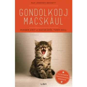  -40% Pam Johnson - Bennett-Gondolkodj macskául (enyhén sérült borító) 