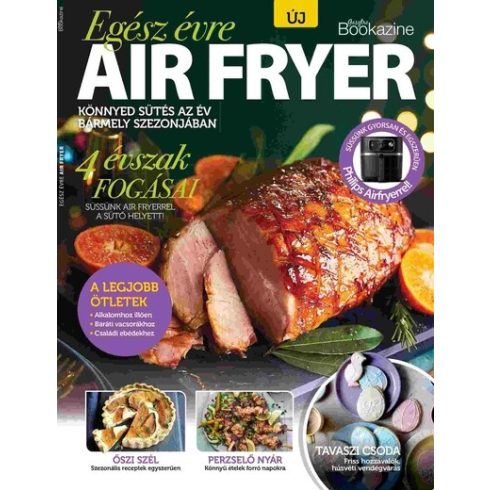 Gasztro Bookazine - Air fryer egész évre (kötött áras)