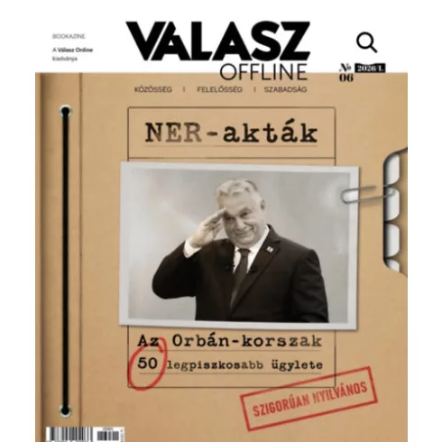 Válasz Offline Bookazine - 2026/1. - NER-akták - Az Orbán-korszak 50 legpiszkosabb ügylete 