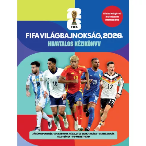 FIFA Világbajnokság, 2026 - Hivatalos kézikönyv - Keir Radnedge (kötött áras) 