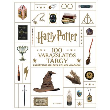   Harry Potter - 100 varázslatos tárgy - Káprázatos kellékek a filmek világából -Jody Revenson (kötött áras) 