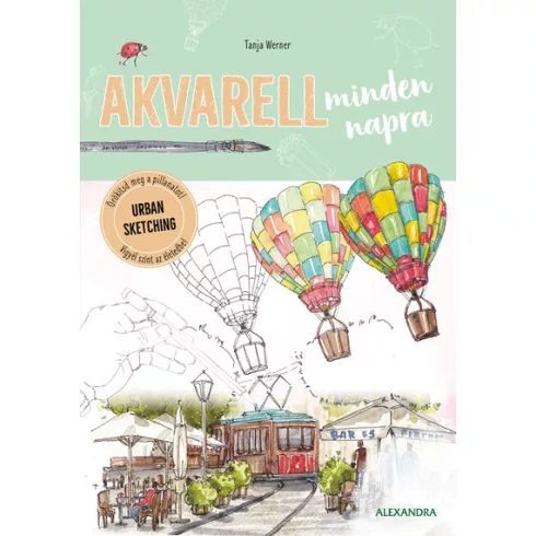 Akvarell minden napra -Tanja Werner (kötött áras) 