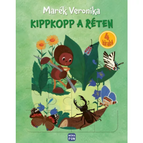 Kippkopp a réten (puzzle könyv) -  Marék Veronika 
