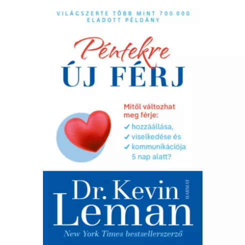  Péntekre új férj - Mitől változhat meg férje hozzáállása 5 nap alatt? Kevin Leman (kötött áras) 