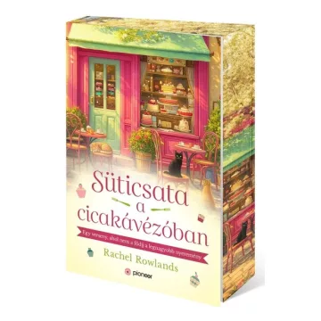   Süticsata a cicakávézóban (élfestett) - Rachel Rowlands - Pioneer Books (kötött áras) 