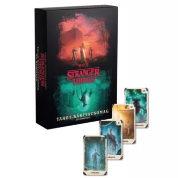   Stranger Things - Tarot-kártyacsomag és útmutató  - Casey Gilly (kötött áras)