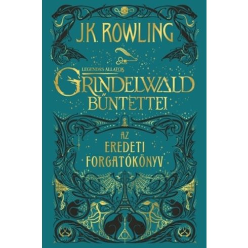 J. K. Rowling - Legendás állatok: Grindelwald bűntettei / forgatókönyv/kemény