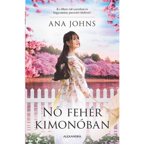 Ana Johns - Nő fehér kimonóban 