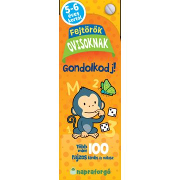 Fejtörők ovisoknak - Gondolkodj! (kötött áras) 