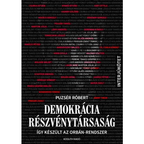 Puzsér Róbert - Demokrácia Részvénytársaság - Így készült az Orbán-rendszer 