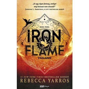 Iron Flame - Vasláng (nem élfestett) - Rebecca Yarros