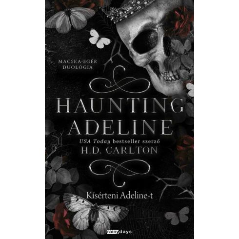 Haunting Adeline - Kísérteni Adeline-t (fekete élfestés) -  H. D. Carlton (kötött áras)