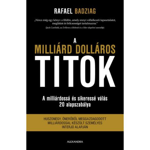 Rafael Badziag - A milliárd dolláros titok