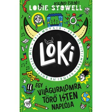   Loki 3. - Egy világuralomra törő isten naplója - Louie Stowell