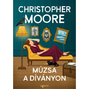 Múzsa a díványon - Christopher Moore (kötött áras) 