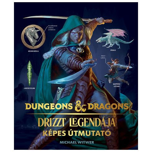 Dungeons and Dragons: Drizzt legendája - Képes útmutató -  Michael Witwer