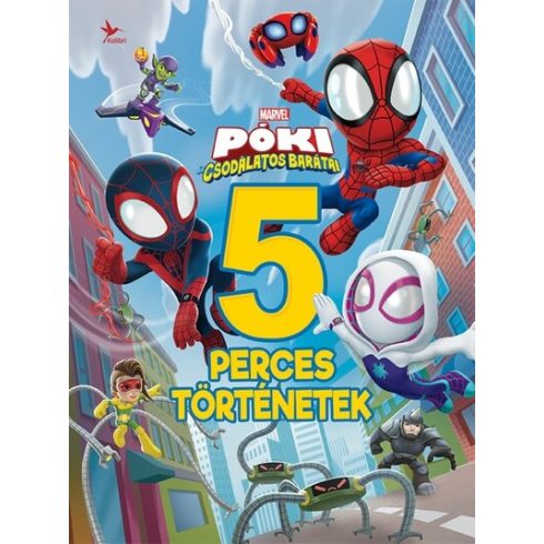 Póki és csodálatos barátai - 5 perces történetek - Marvel  (kötött áras)