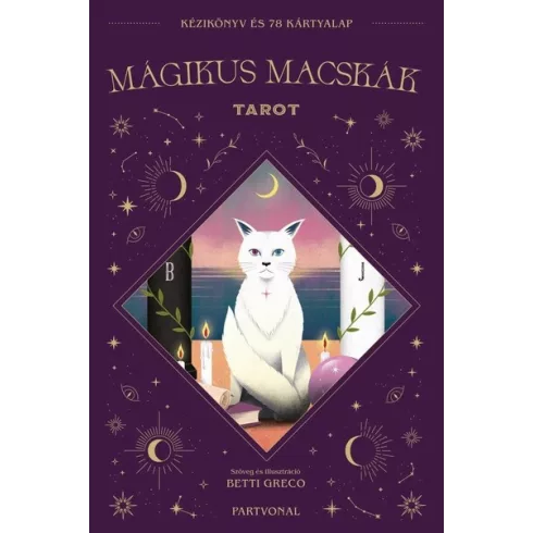 Mágikus Macskák - Tarot kártya kézikönyvvel - Betti Greco (kötött áras)