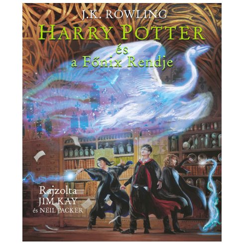 J. K. Rowling - Harry Potter és a Főnix Rendje - Illusztrált kiadás