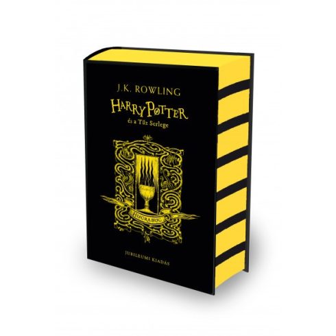 J. K. Rowling - Harry Potter és a Tűz Serlege - Hugrabug - Jubileumi kiadás 