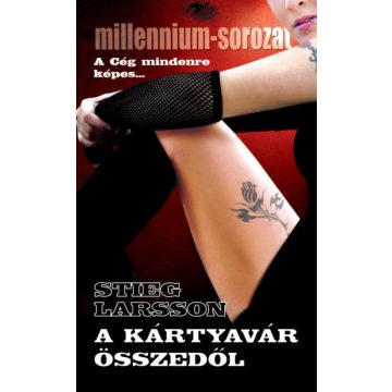 Stieg Larsson - A kártyavár összedől - zsebkönyv