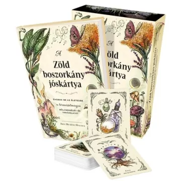   A zöld boszorkány jóskártya (könyv és kártya) - Arin Murphy-Hiscock (kötött áras) 