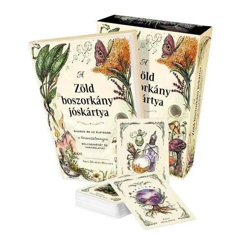 A zöld boszorkány jóskártya (könyv és kártya) - Arin Murphy-Hiscock (kötött áras) 