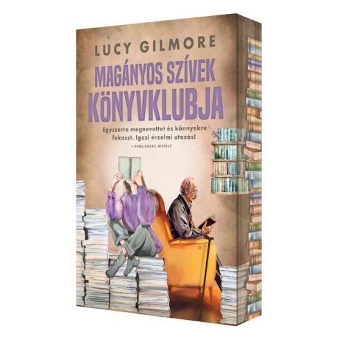 Magányos szívek könyvklubja (élfestett) - Lucy Gilmore (kötött áras) 