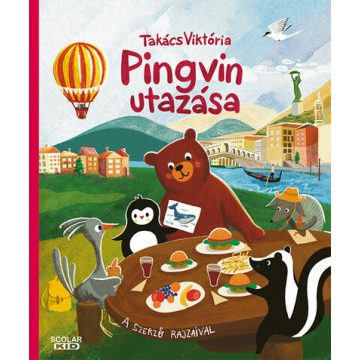 Pingvin utazása  - Takács Viktória (kötött áras) 