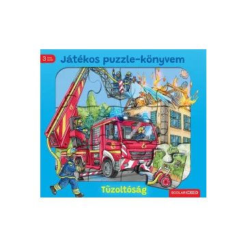 Játékos puzzle-könyvem: Tűzoltóság - Steffi Korda