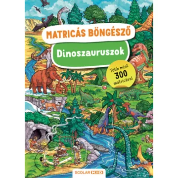   Matricás böngésző - Dinoszauruszok - Caryad  Maria Seidel (kötött áras) 