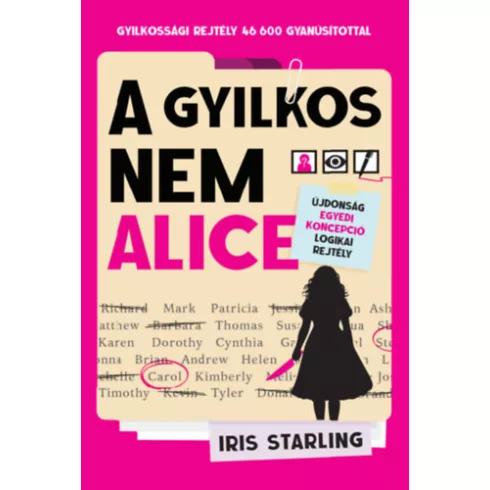 A gyilkos nem Alice - Gyilkossági rejtély 46 600 gyanúsítottal - Iris Starling (kötött áras) 